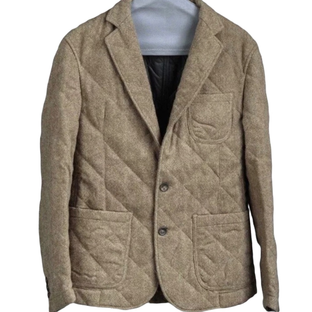 Mother Freedom Melville Quilted Wool Jacket Sz 42